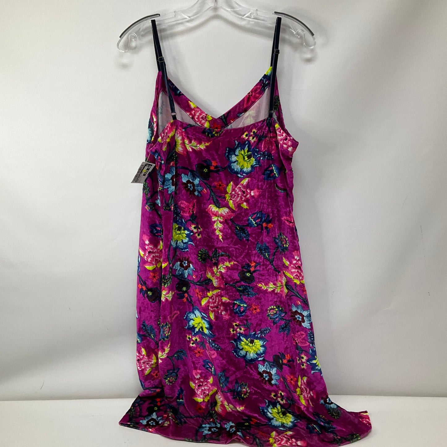 Dress Party Short By Anthropologie In Pink & Purple, Size: L