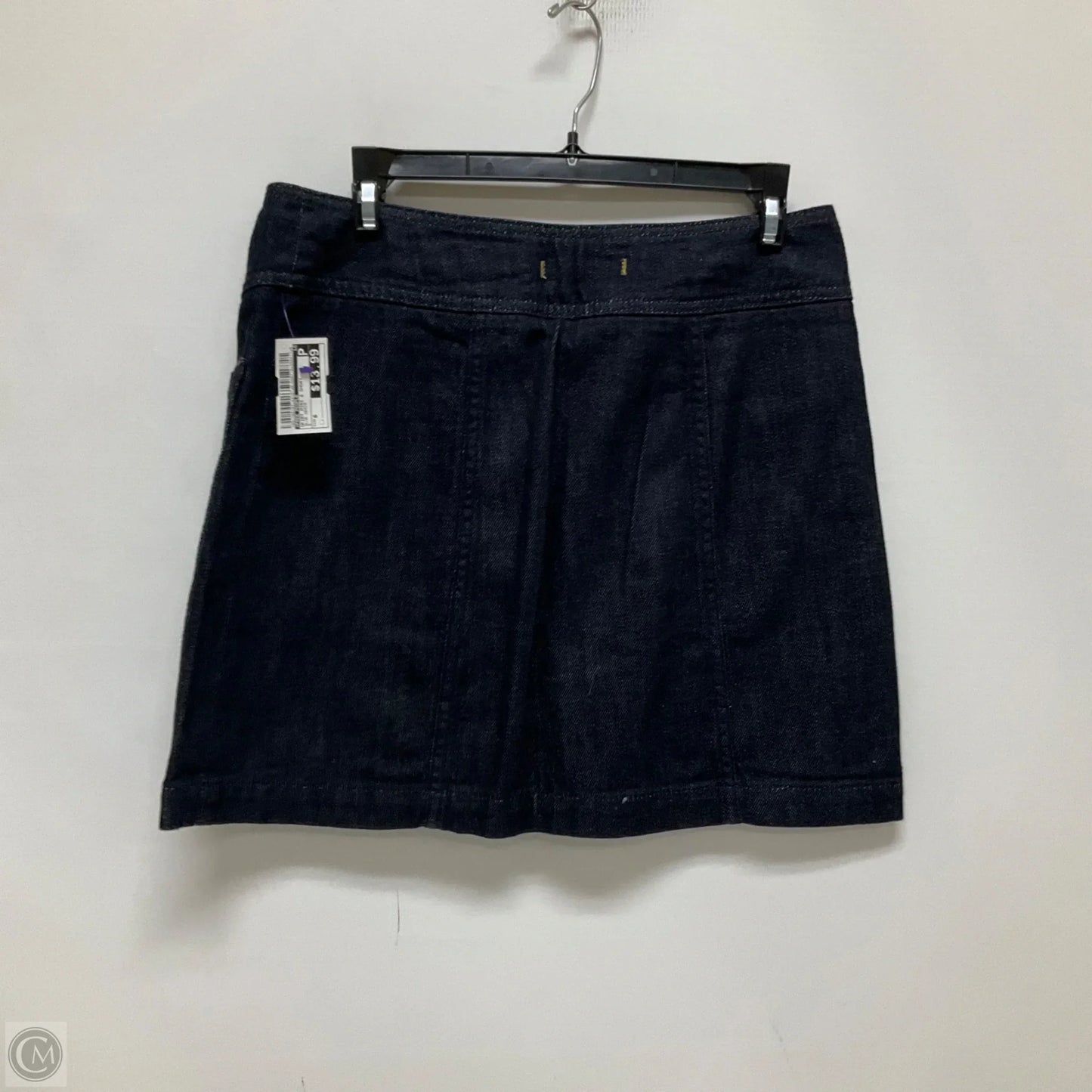 Skirt Mini & Short By Free People In Blue Denim, Size: 6