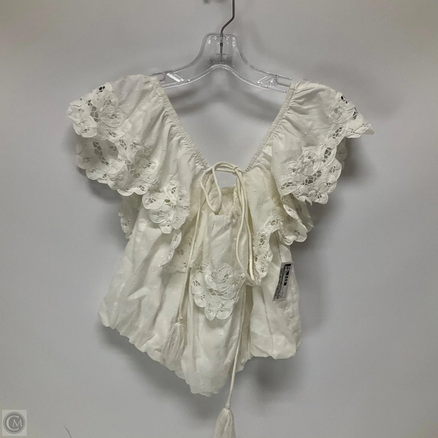 Top Sleeveless By Free People In White, Size: S