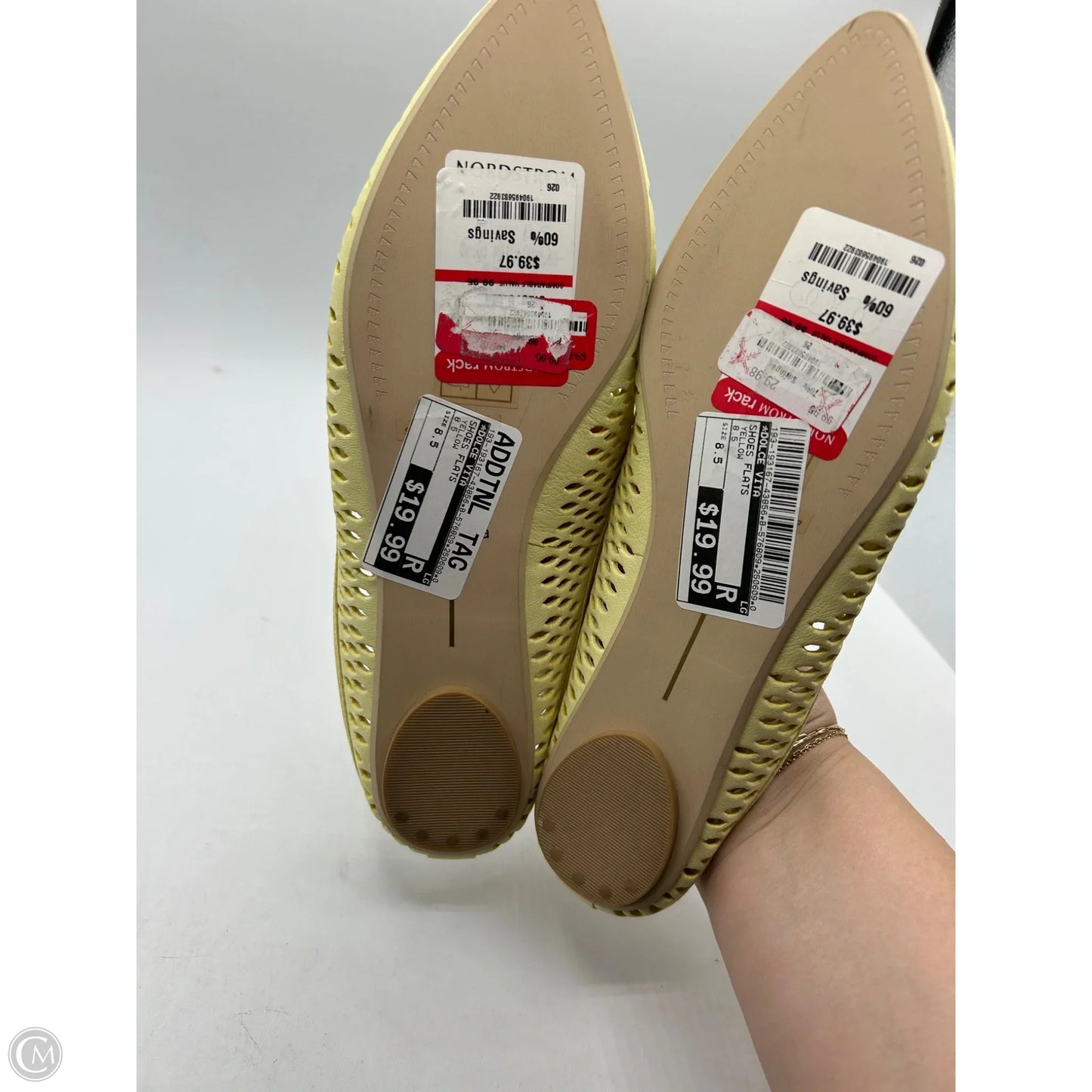 Shoes Flats By Dolce Vita In Yellow, Size: 8.5