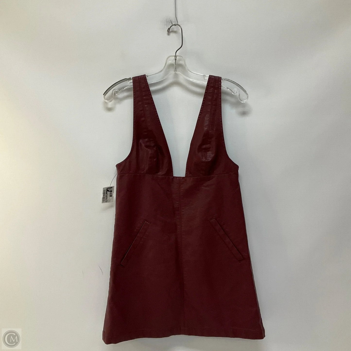 Dress Casual Short By Urban Outfitters In Maroon, Size: S