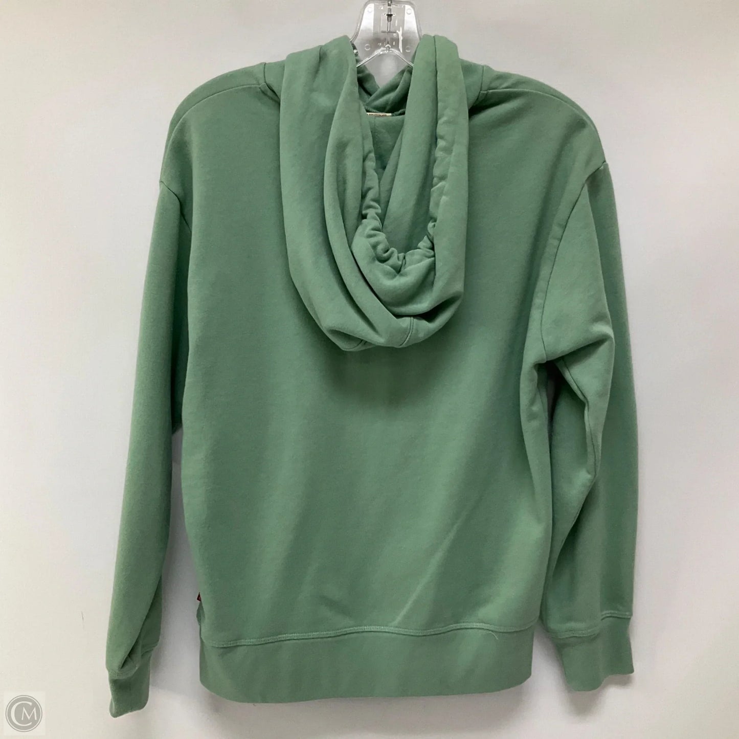 Sweatshirt Hoodie By Levis In Green, Size: S