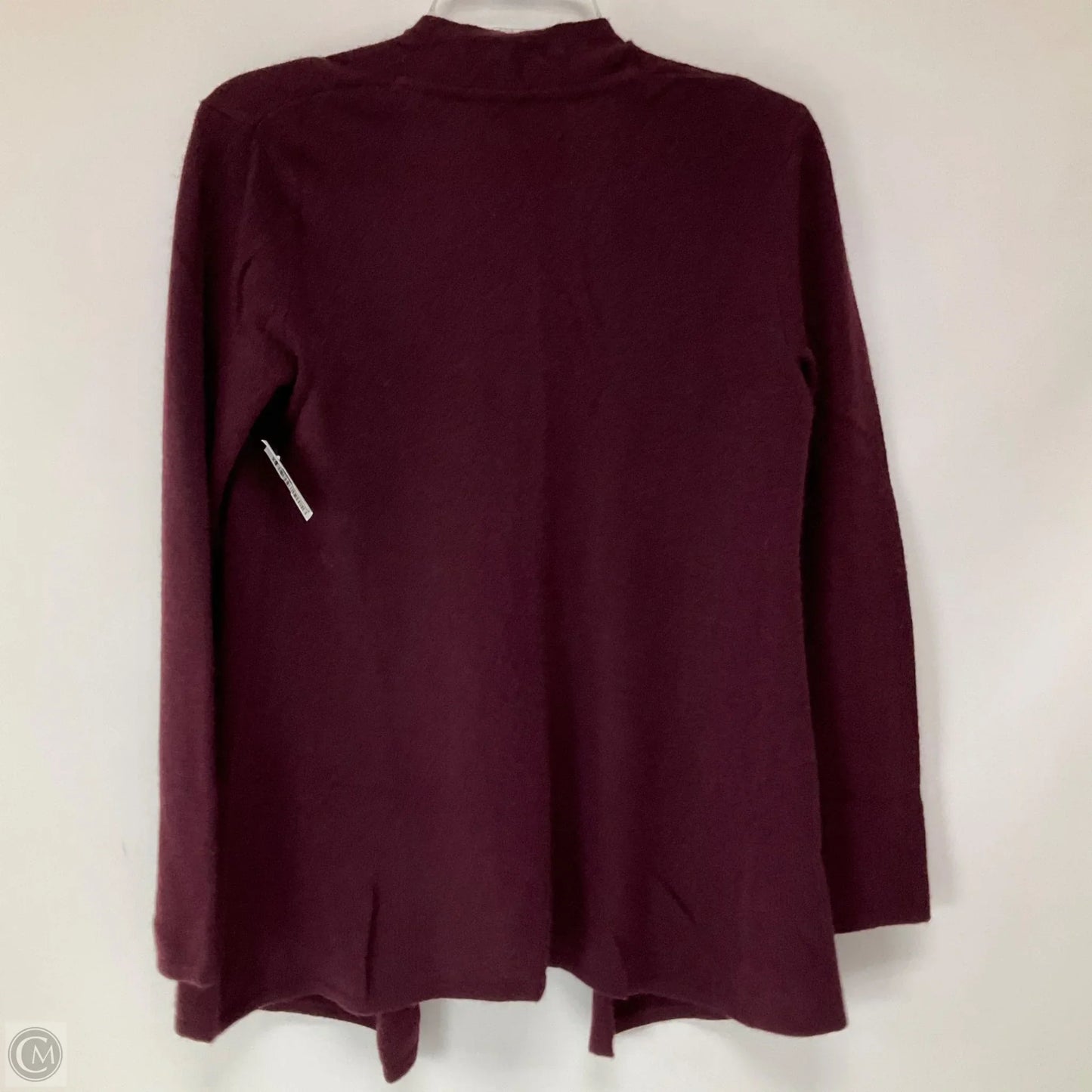 Sweater Cardigan By 41 Hawthorn In Maroon, Size: S