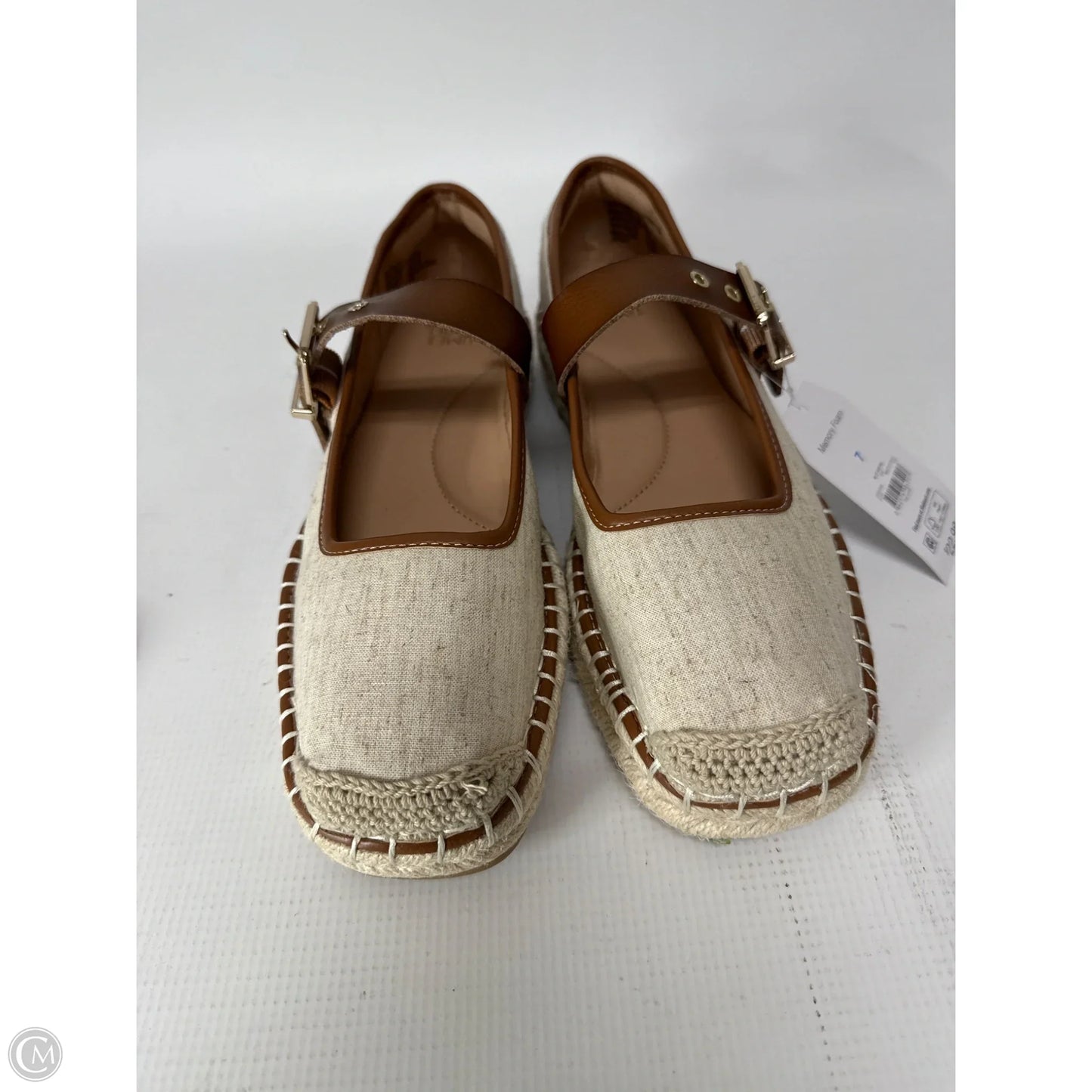 Shoes Flats By Time And Tru In Cream & Tan, Size: 7