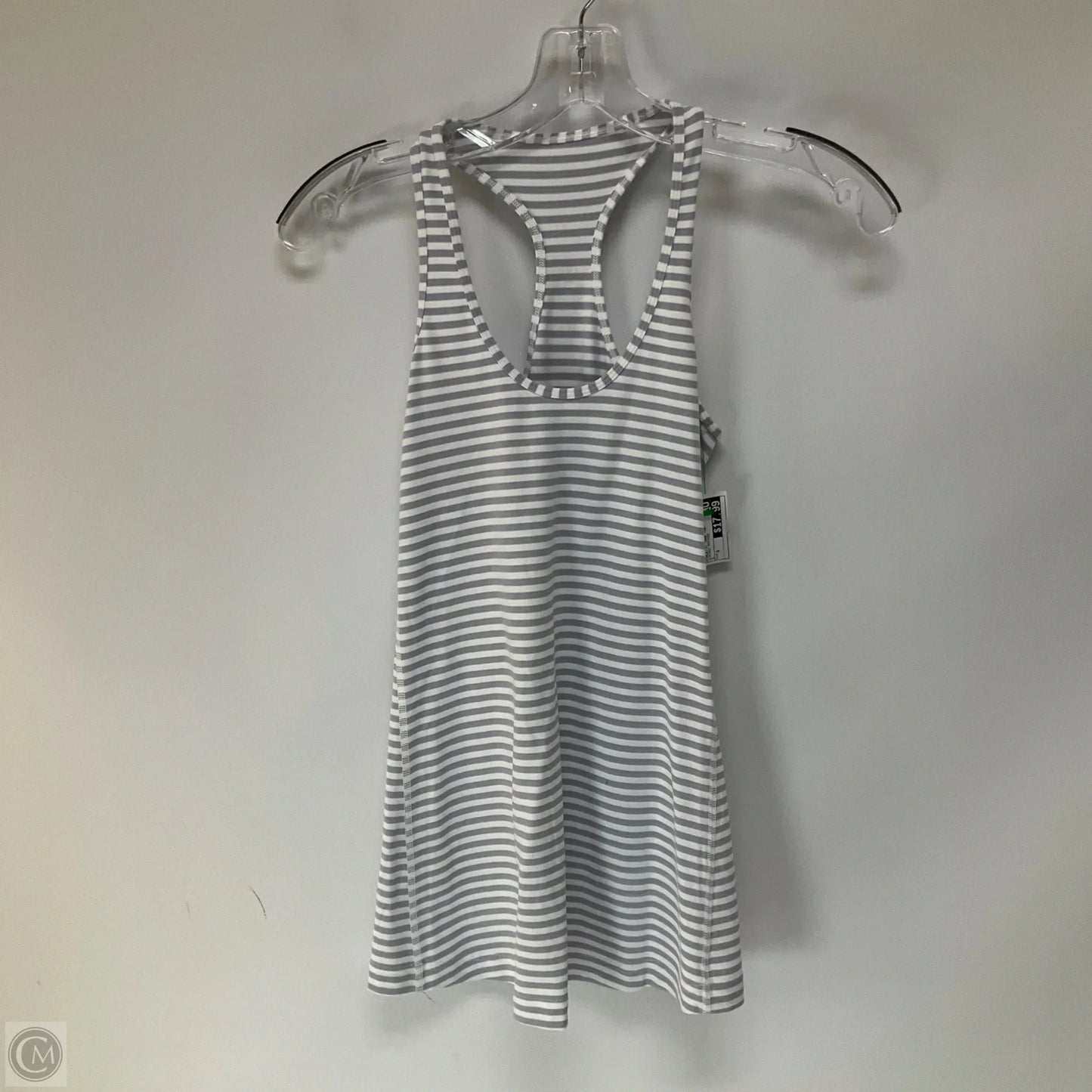 Athletic Tank Top By Lululemon In Striped Pattern, Size: S