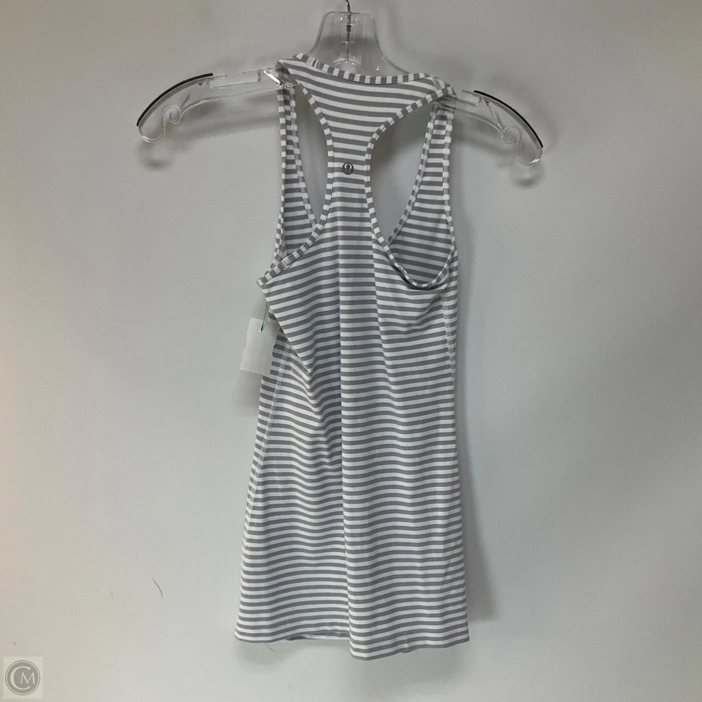 Athletic Tank Top By Lululemon In Striped Pattern, Size: S