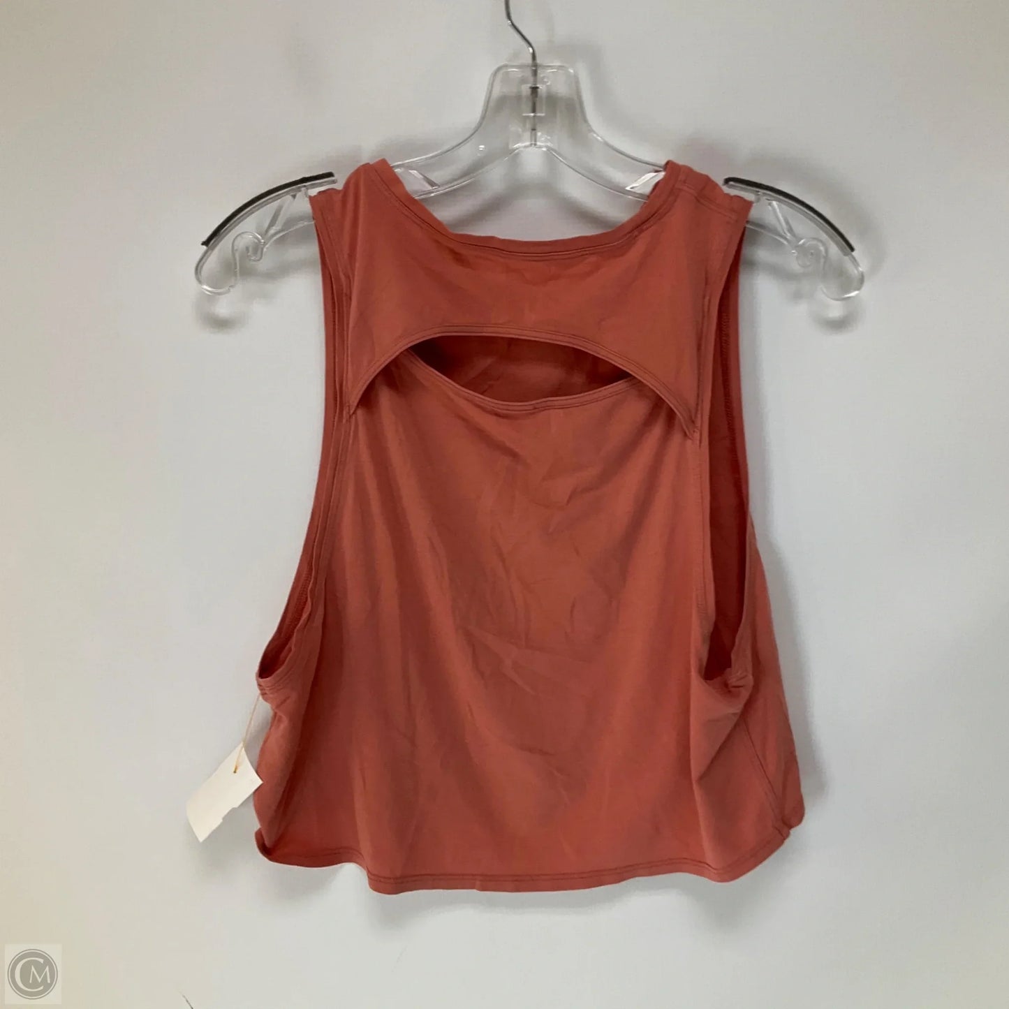 Athletic Tank Top By Lululemon In Orange, Size: 6