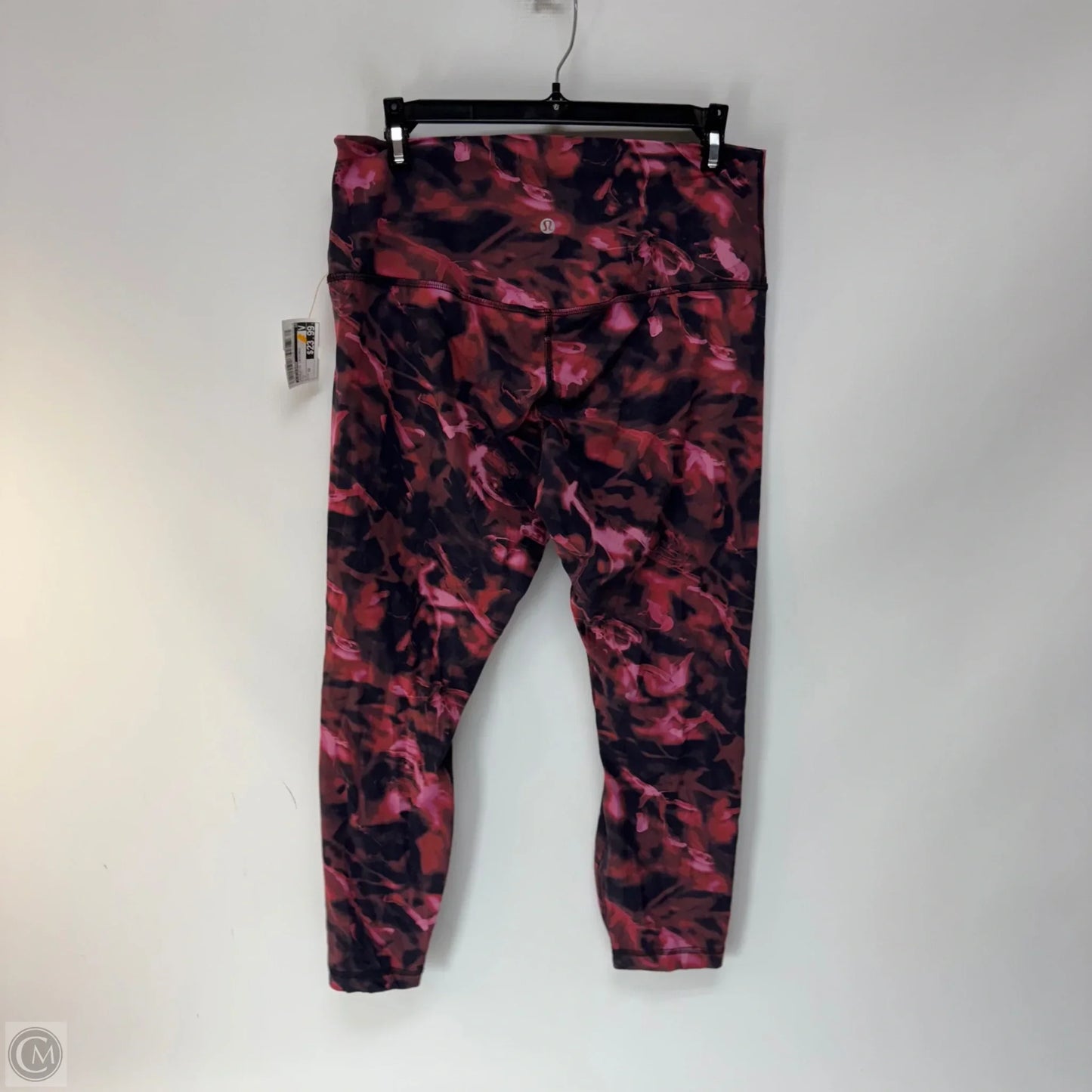 Athletic Leggings By Lululemon In Multi-colored, Size: 12