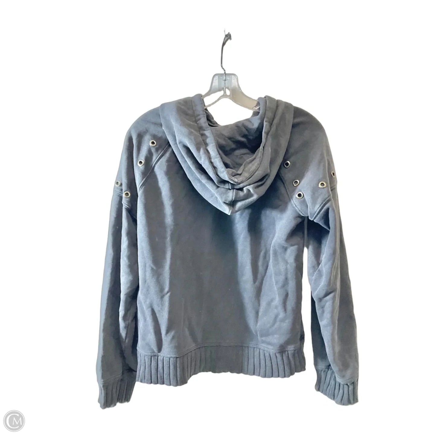 Sweatshirt Hoodie By Evereve In Grey, Size: L