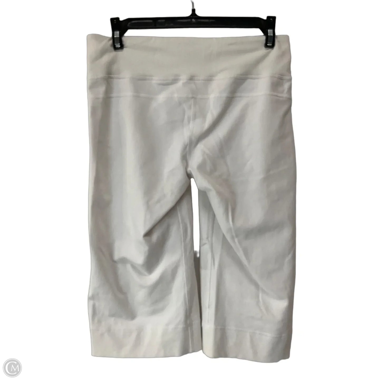 Athletic Capris By Lululemon In White, Size: 6