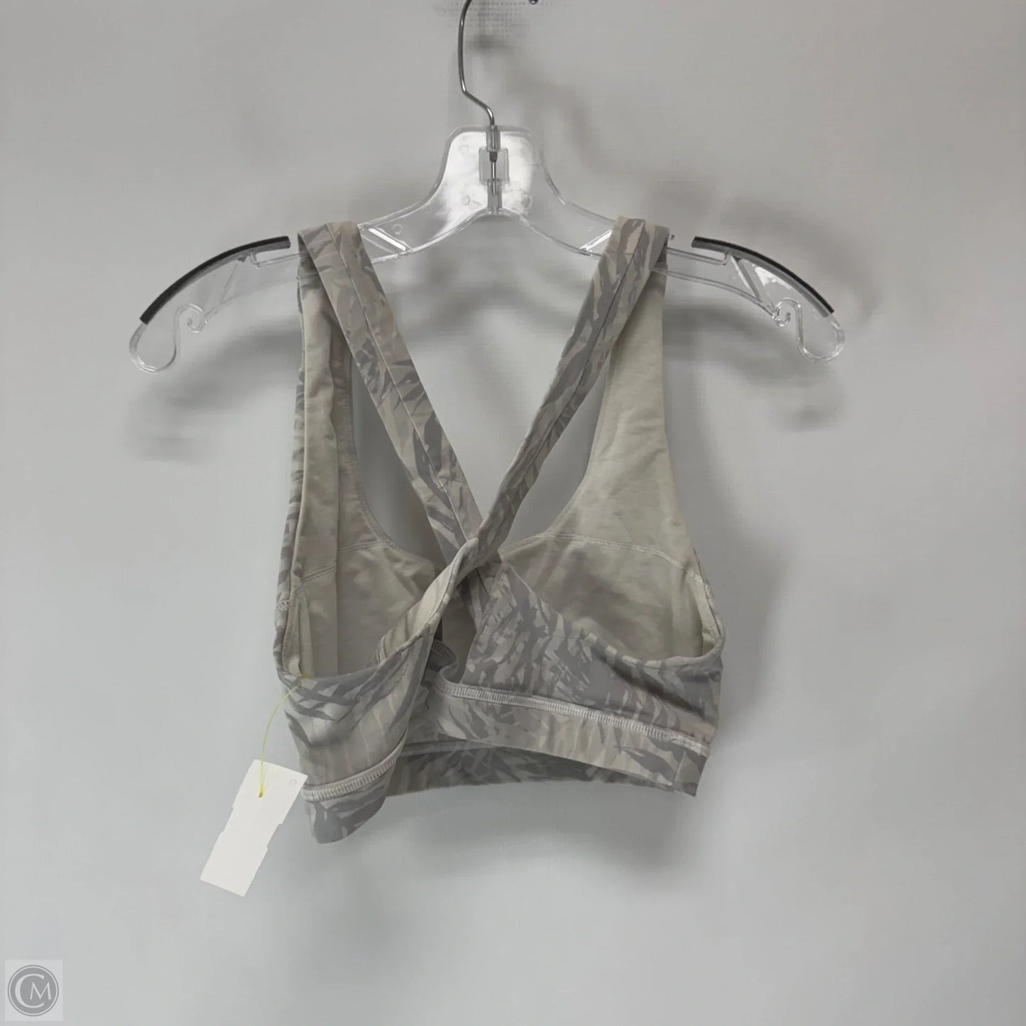 Athletic Bra By Lululemon In Grey, Size: 10