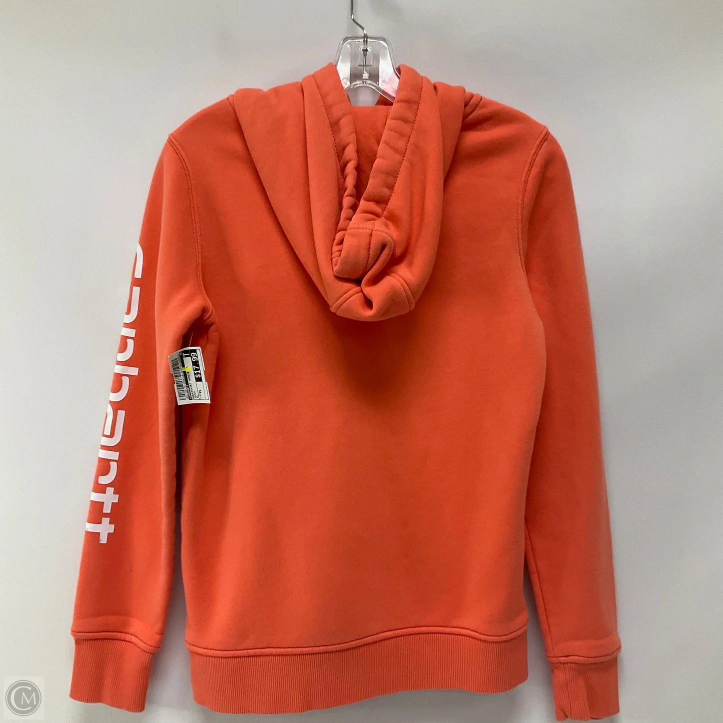 Sweatshirt Hoodie By Carhartt In Peach, Size: Xs