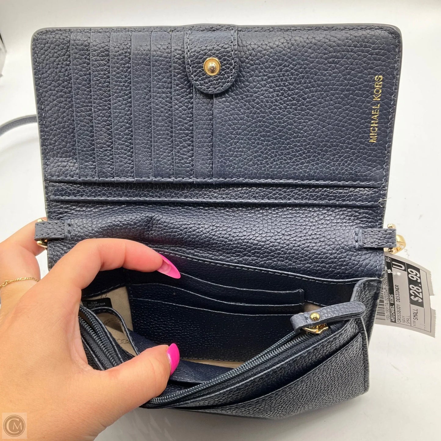 Crossbody Designer By Michael Kors, Size: Small