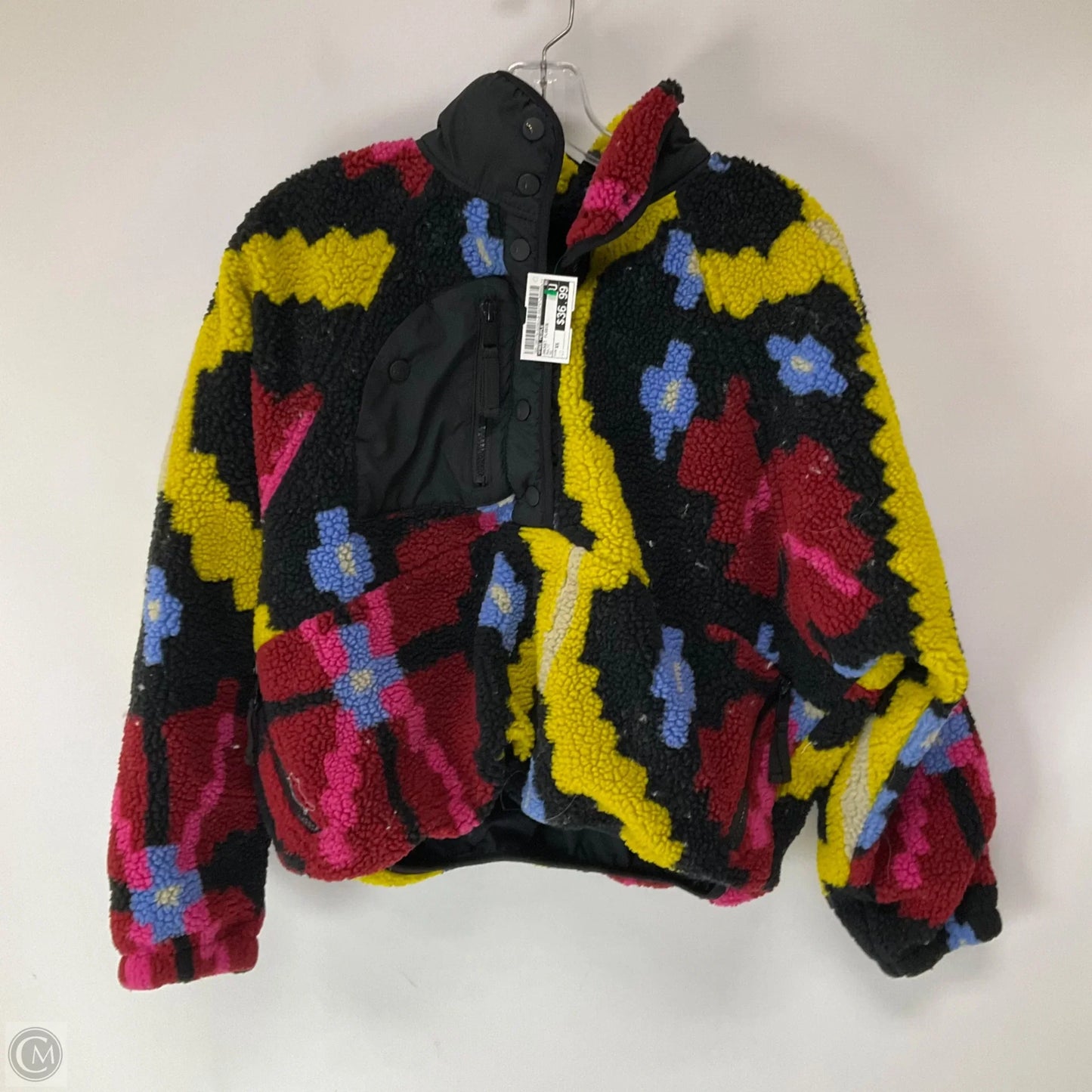 Jacket Fleece By Free People In Multi-colored, Size: Xs