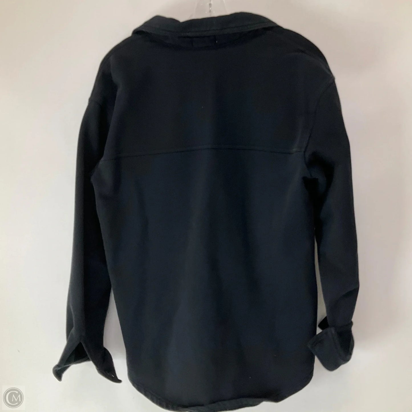 Jacket Shirt By Good American In Black, Size: 0