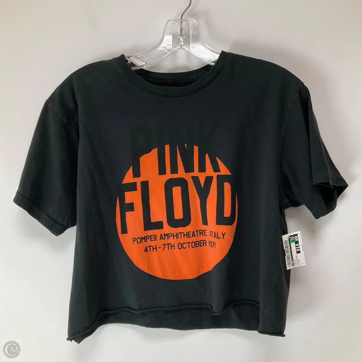 Top Short Sleeve By Cmb In Black, Size: M