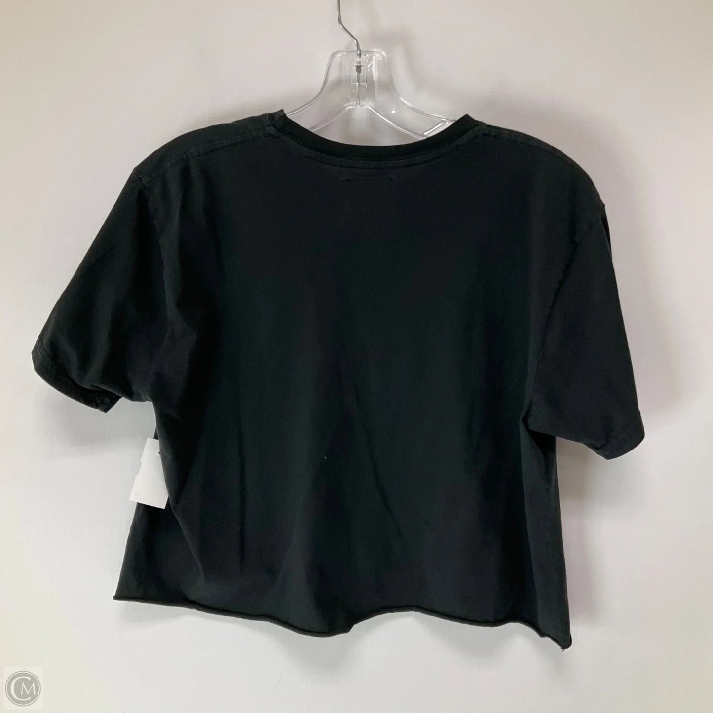 Top Short Sleeve By Cmb In Black, Size: M