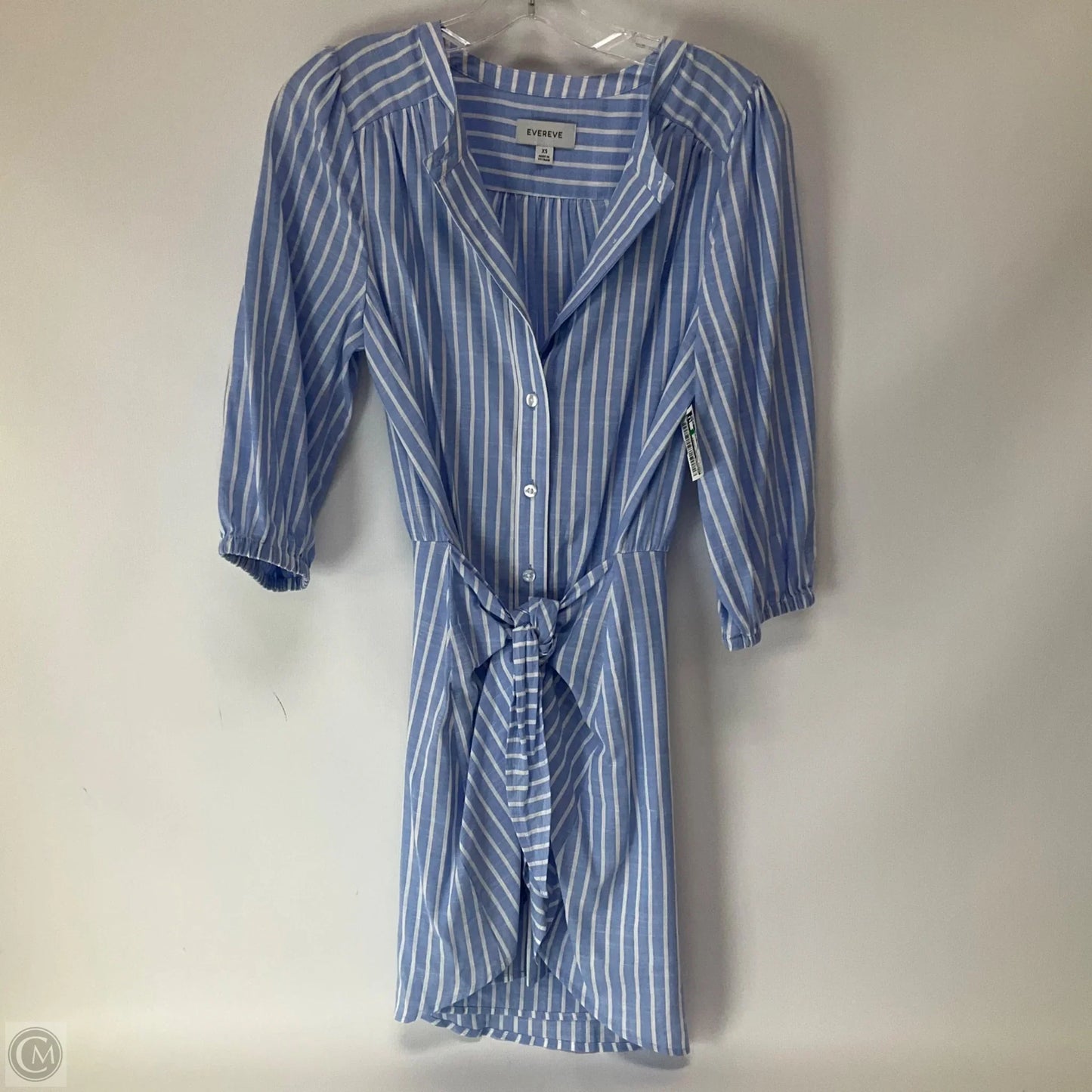 Dress Casual Short By Evereve In Striped Pattern, Size: Xs