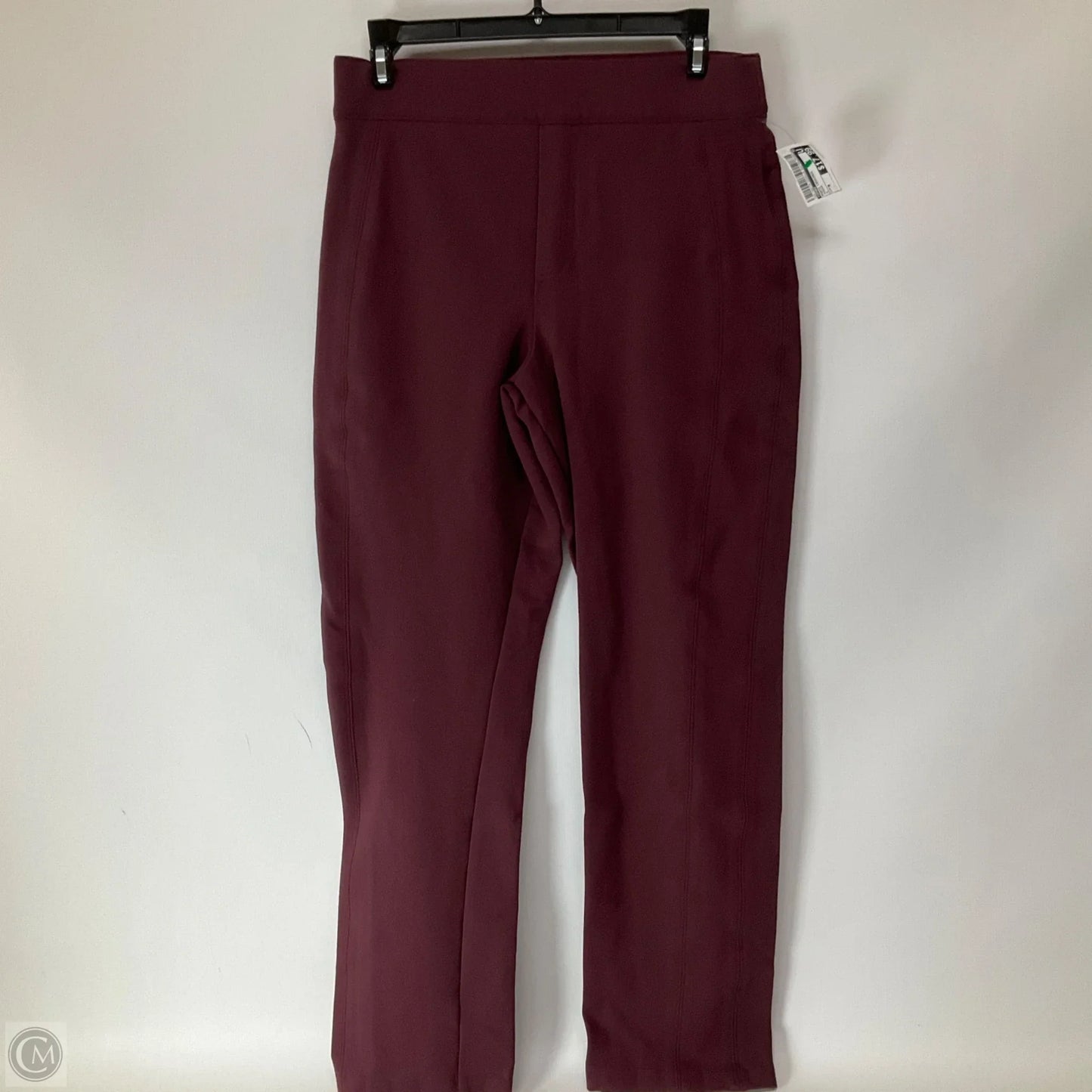 Pants Leggings By Spanx In Maroon, Size: M