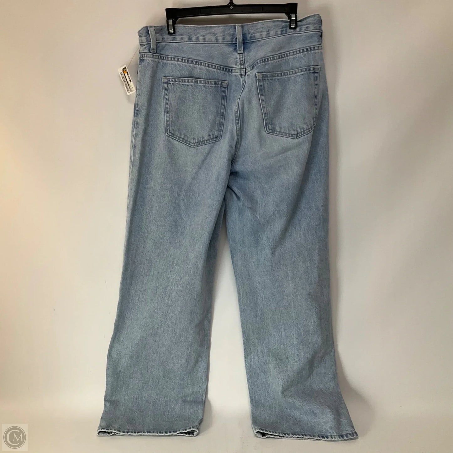Jeans Straight By Uniqlo In Blue Denim, Size: 8