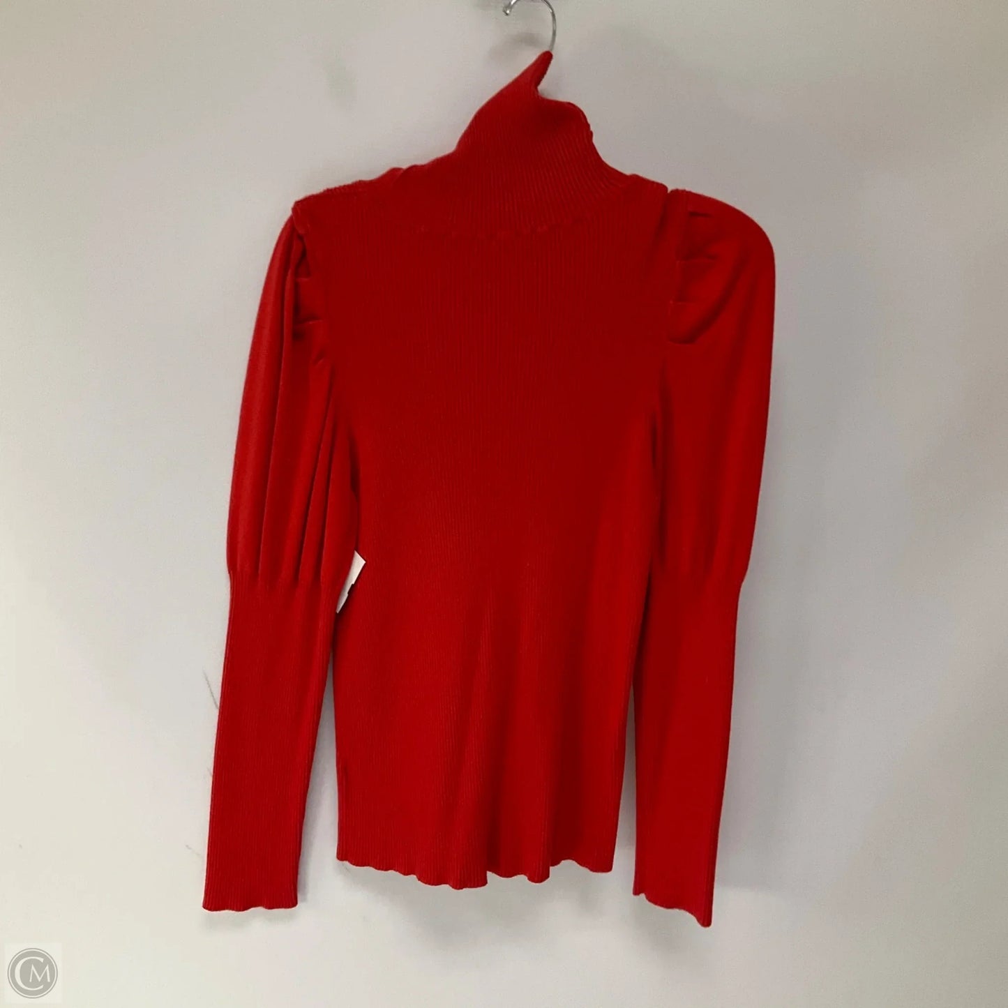 Top Long Sleeve By Anthropologie In Orange, Size: Xl