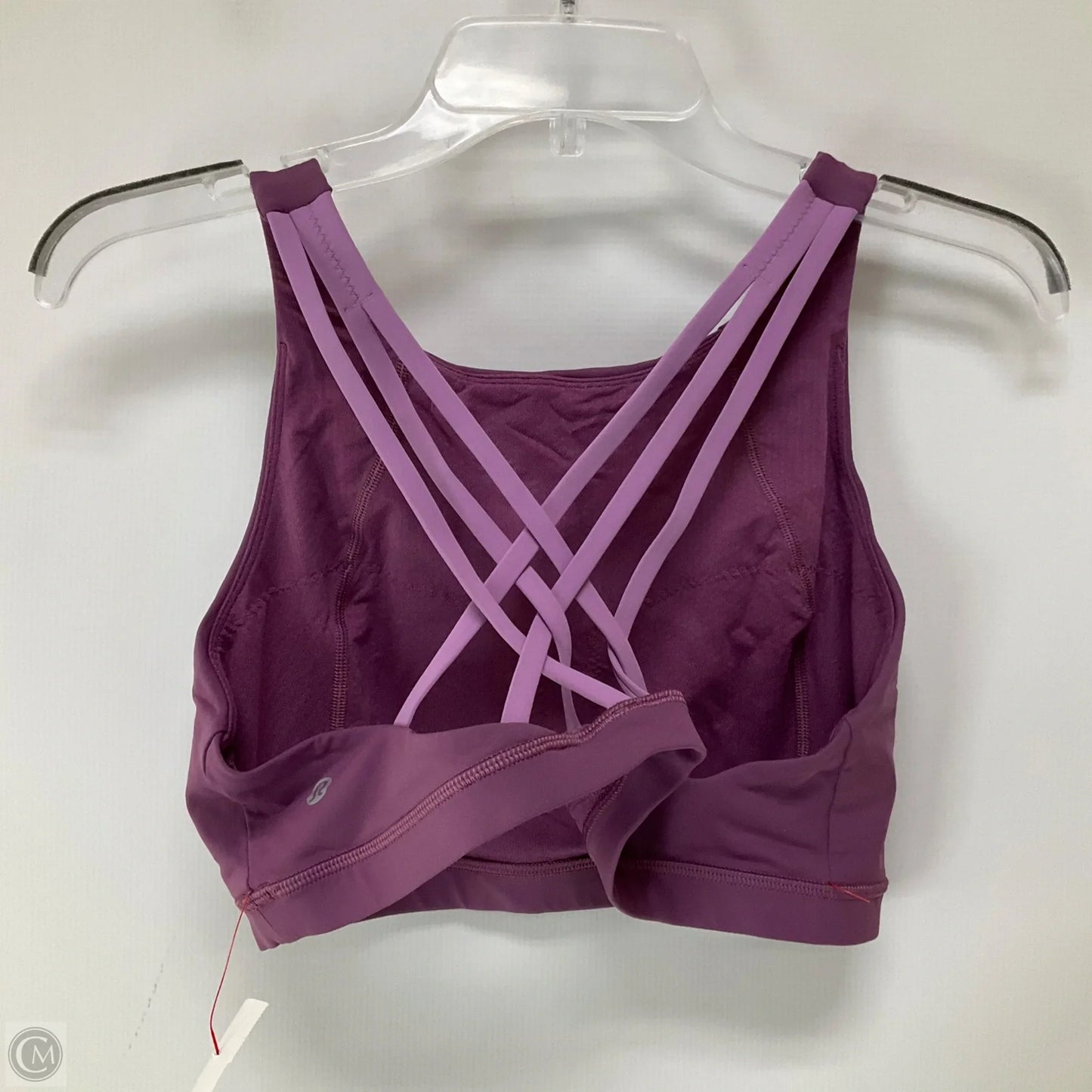Athletic Bra By Lululemon In Purple, Size: 12