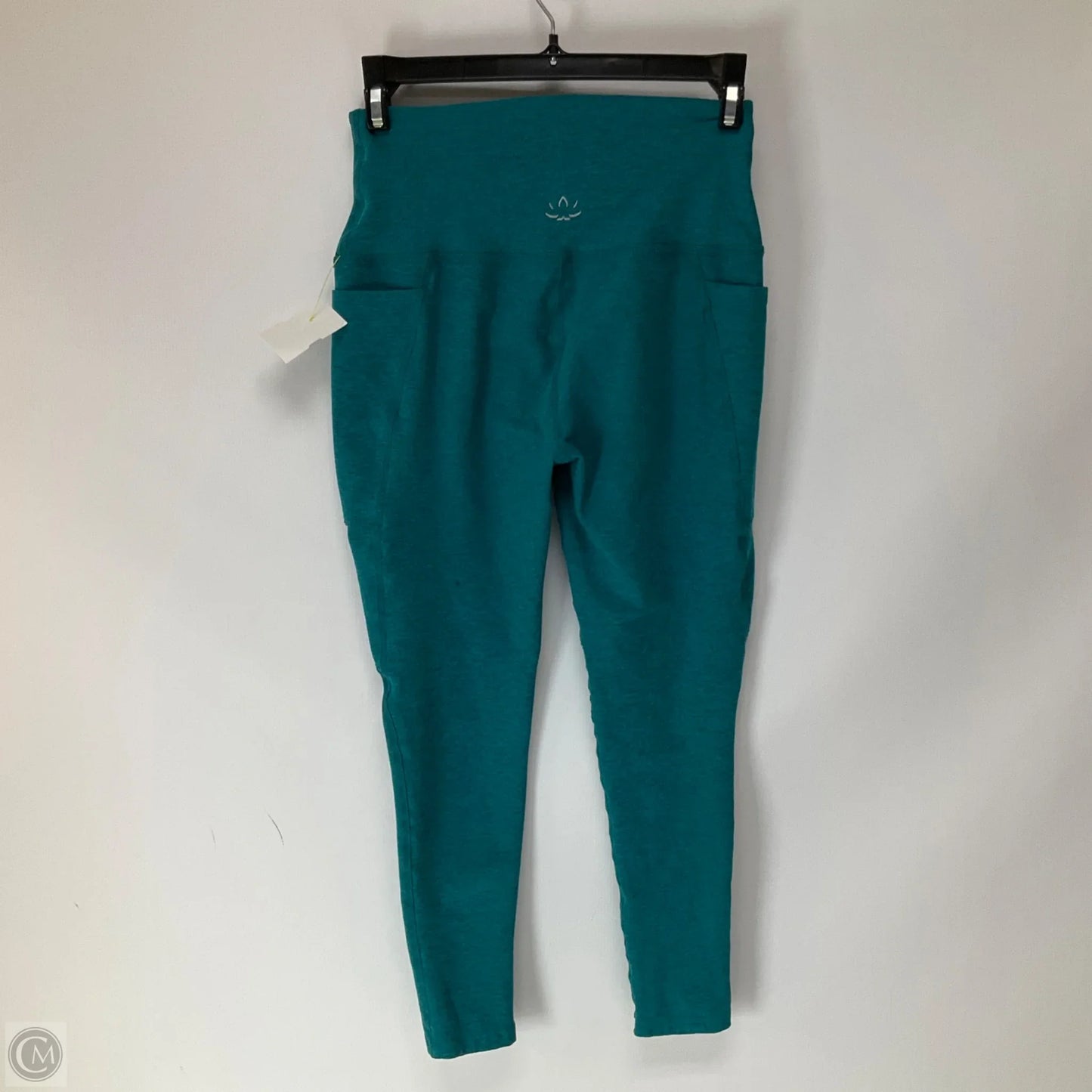 Athletic Leggings By Beyond Yoga In Aqua, Size: M