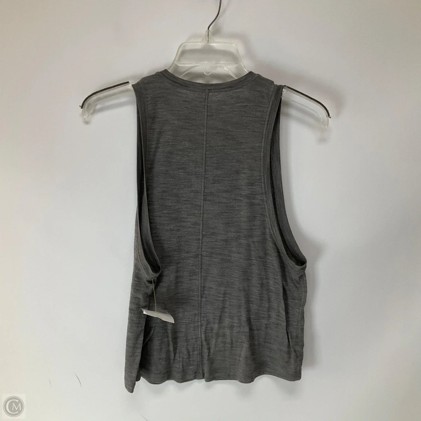 Athletic Tank Top By Lululemon In Grey, Size: M