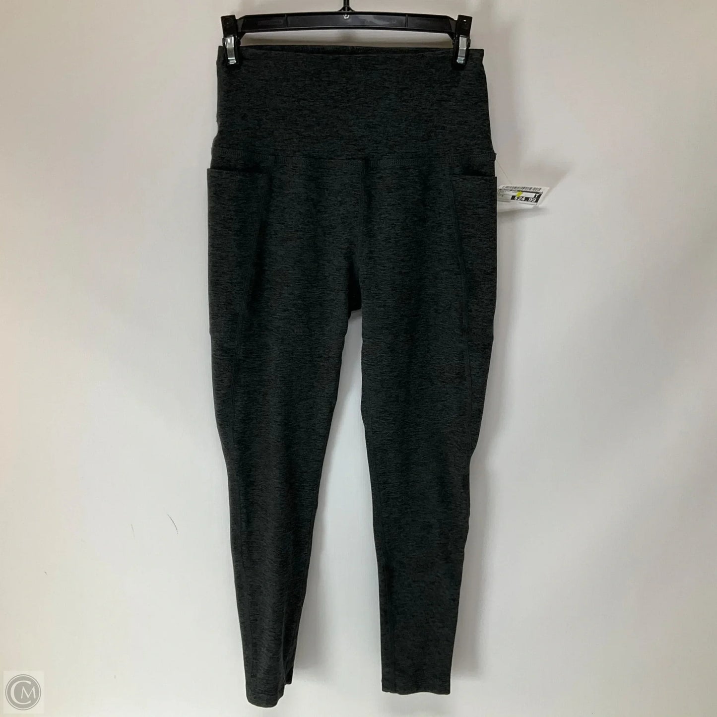 Athletic Leggings By Beyond Yoga In Grey, Size: M