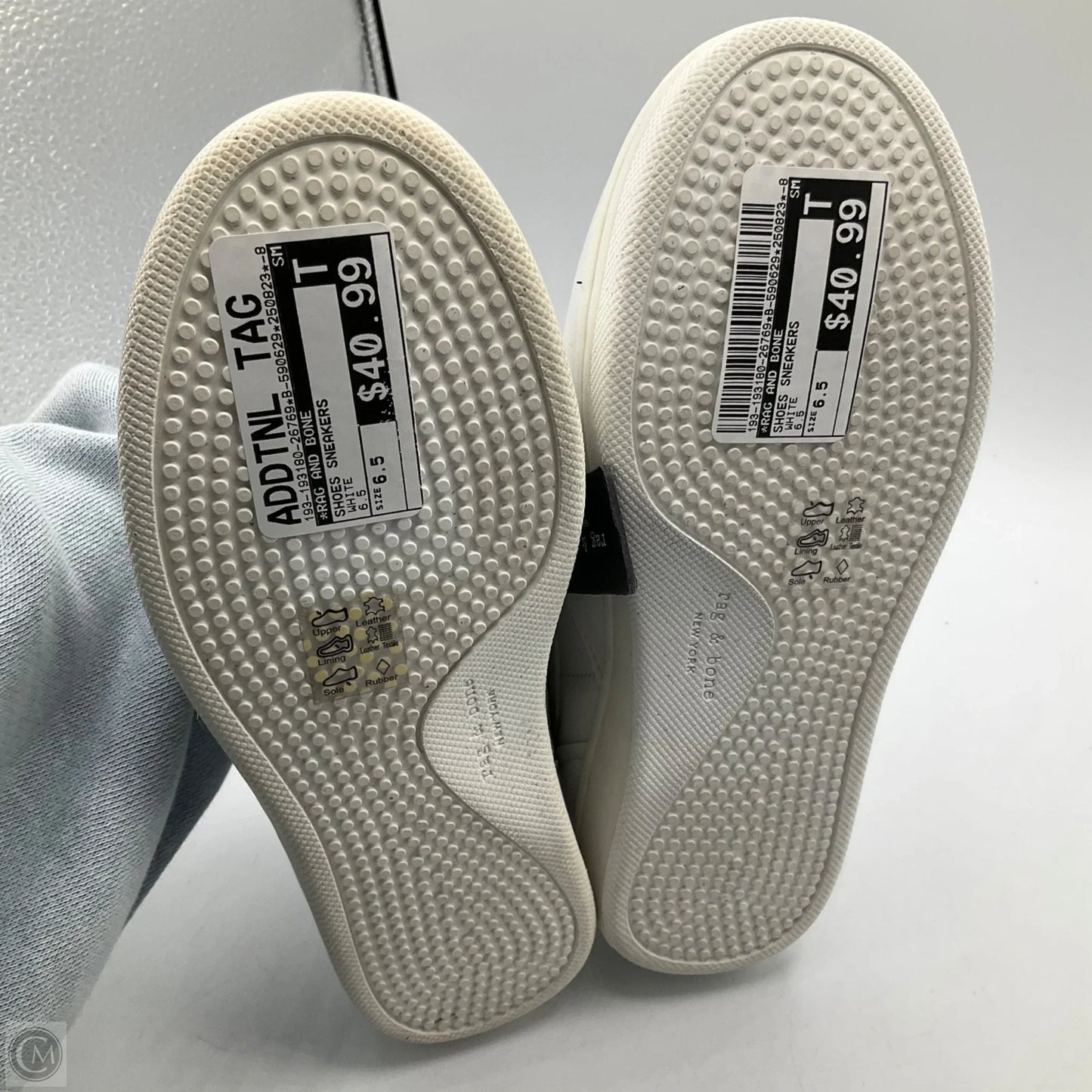 Shoes Sneakers By Rag And Bone In White, Size: 6.5