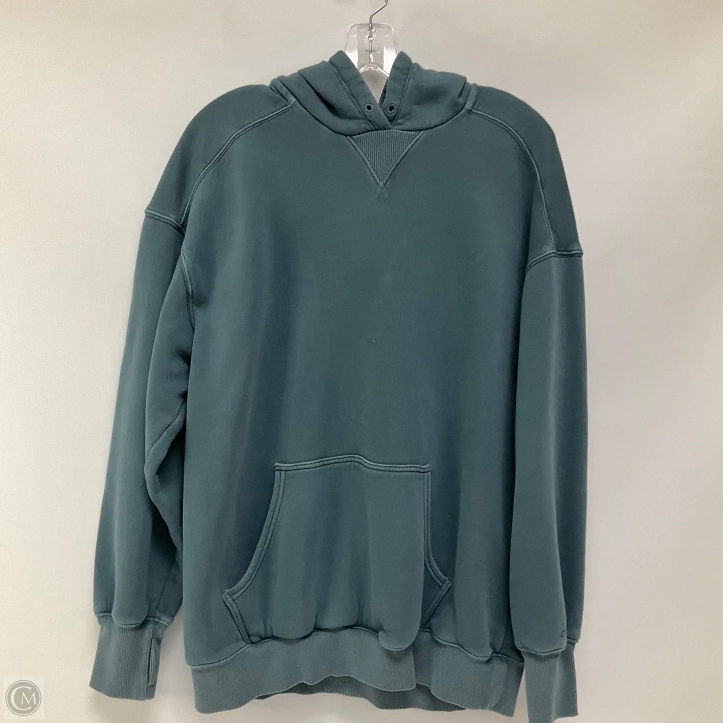 Sweatshirt Hoodie By Aerie In Teal, Size: S