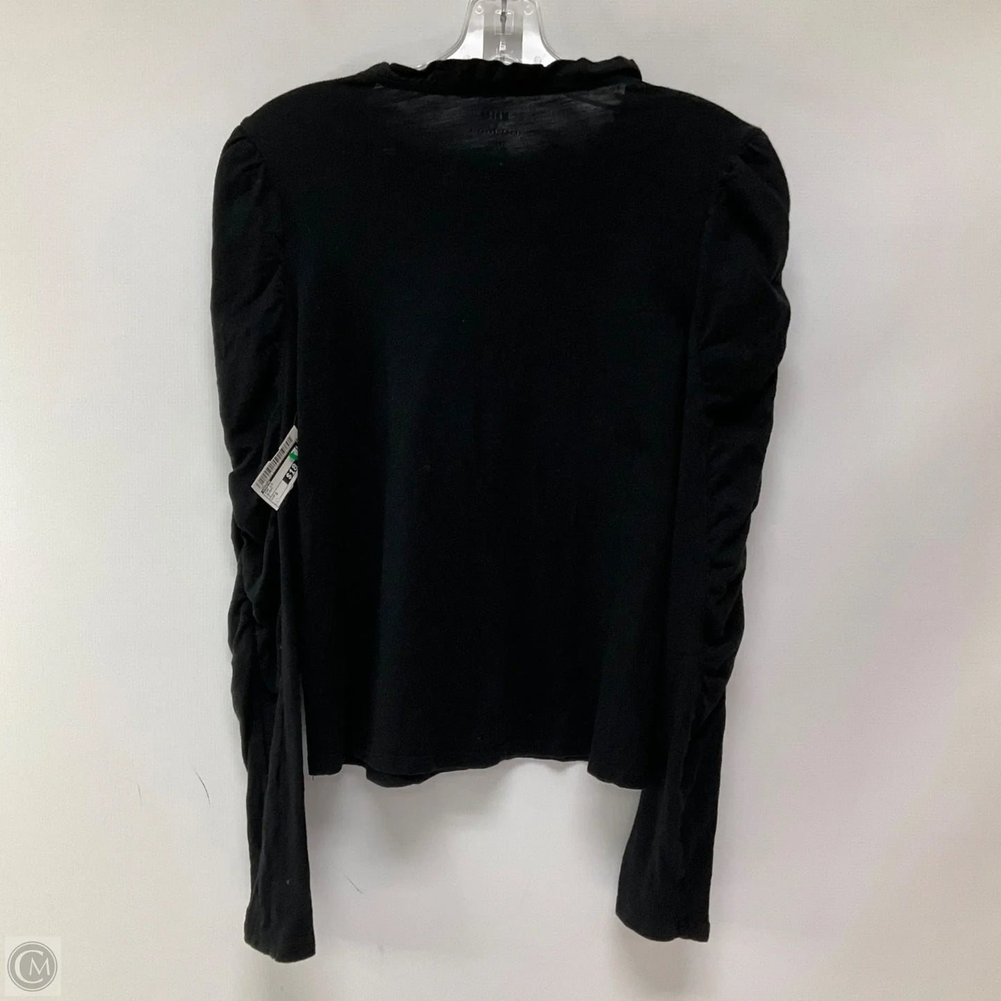 Top Long Sleeve By Maeve In Black, Size: S