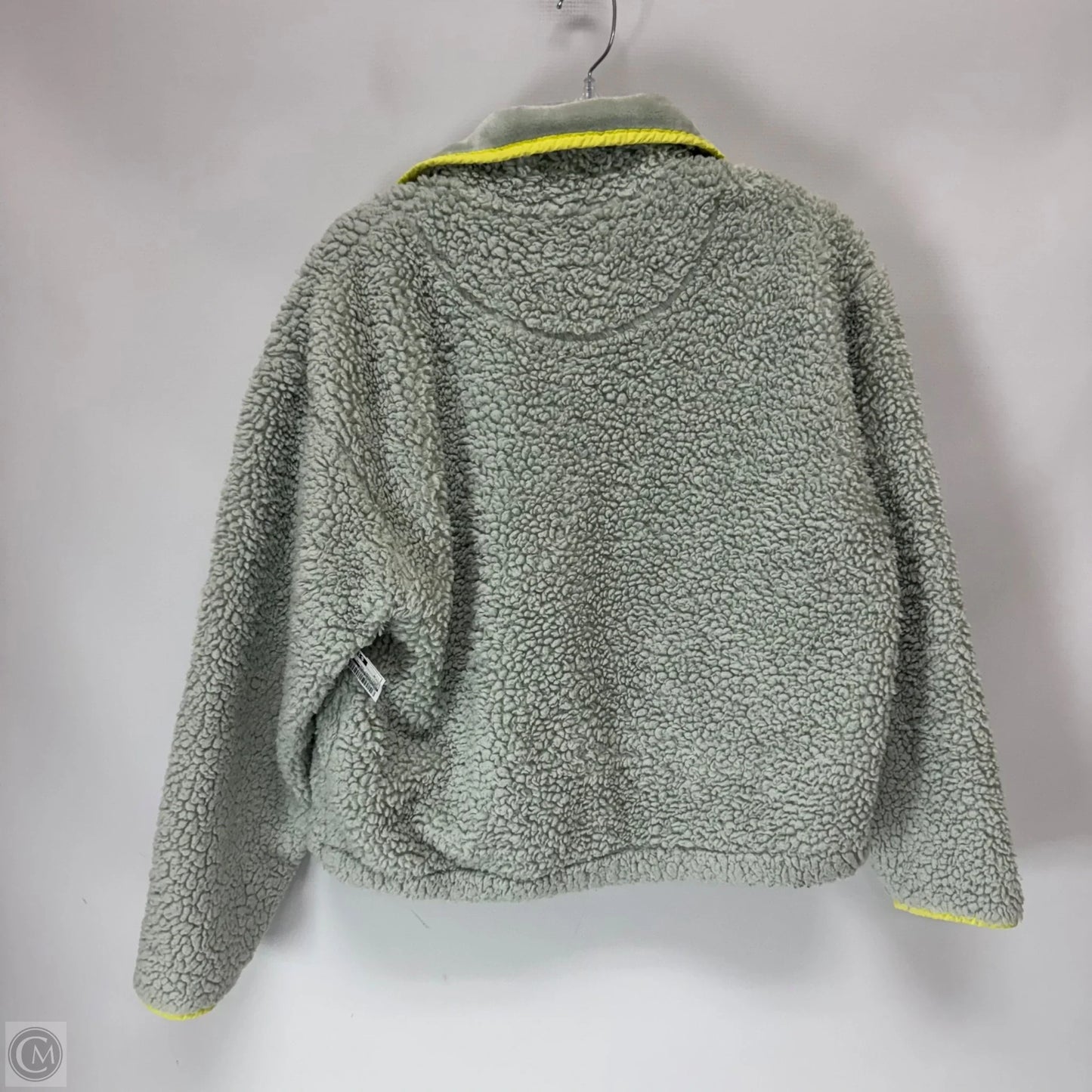 Sweatshirt Collar By Anthropologie In Green, Size: M