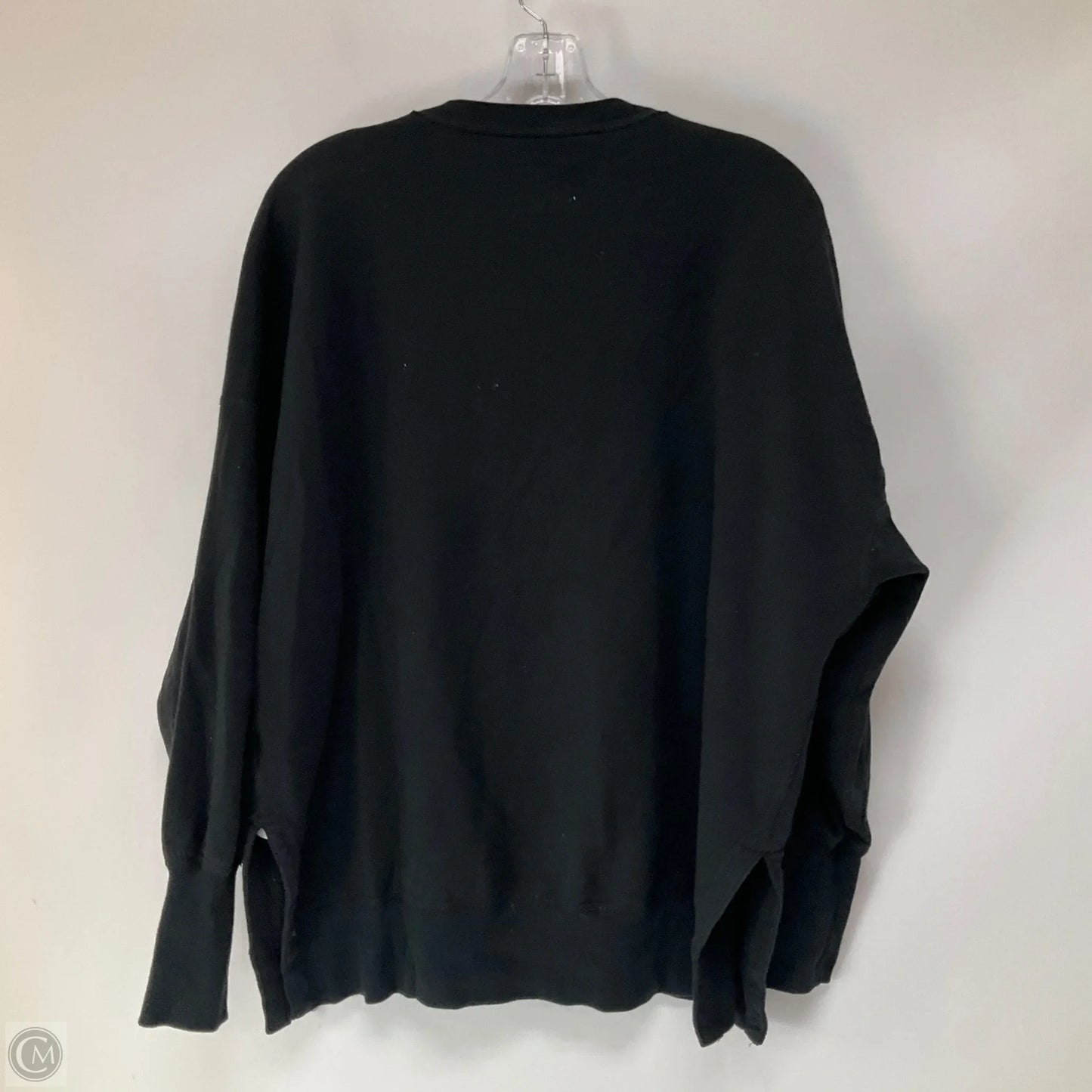 Sweatshirt Crewneck By Abercrombie And Fitch In Black, Size: L