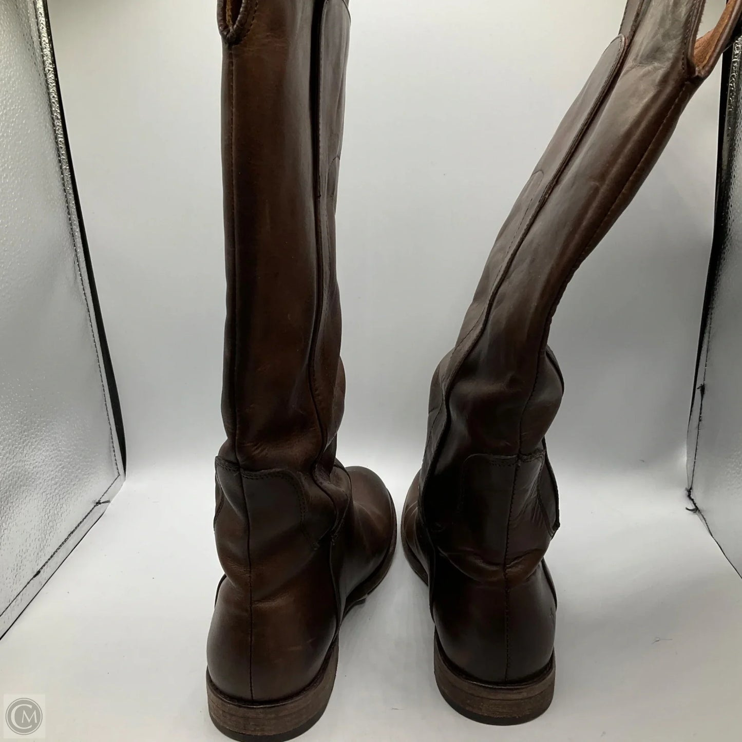 Boots Designer By Frye In Brown, Size: 7