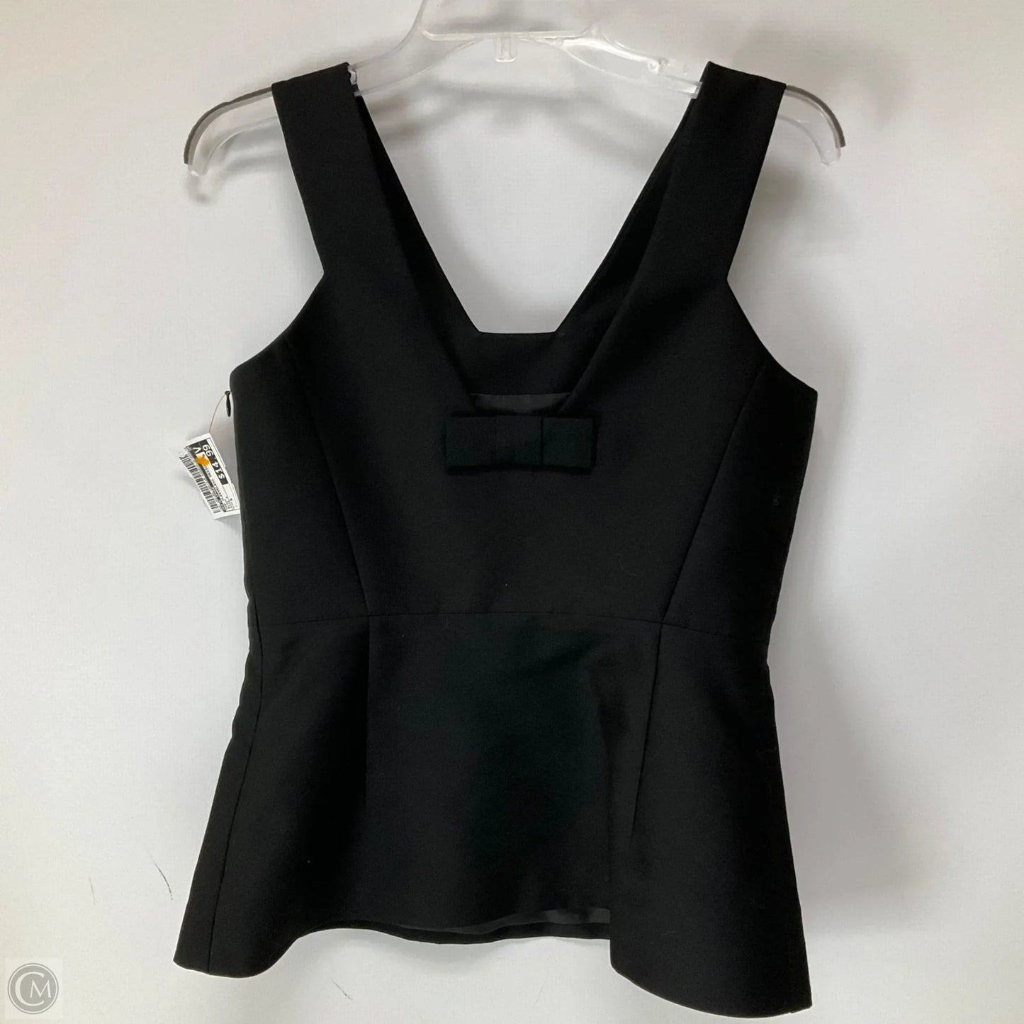 Top Sleeveless Designer By Kate Spade In Black, Size: S