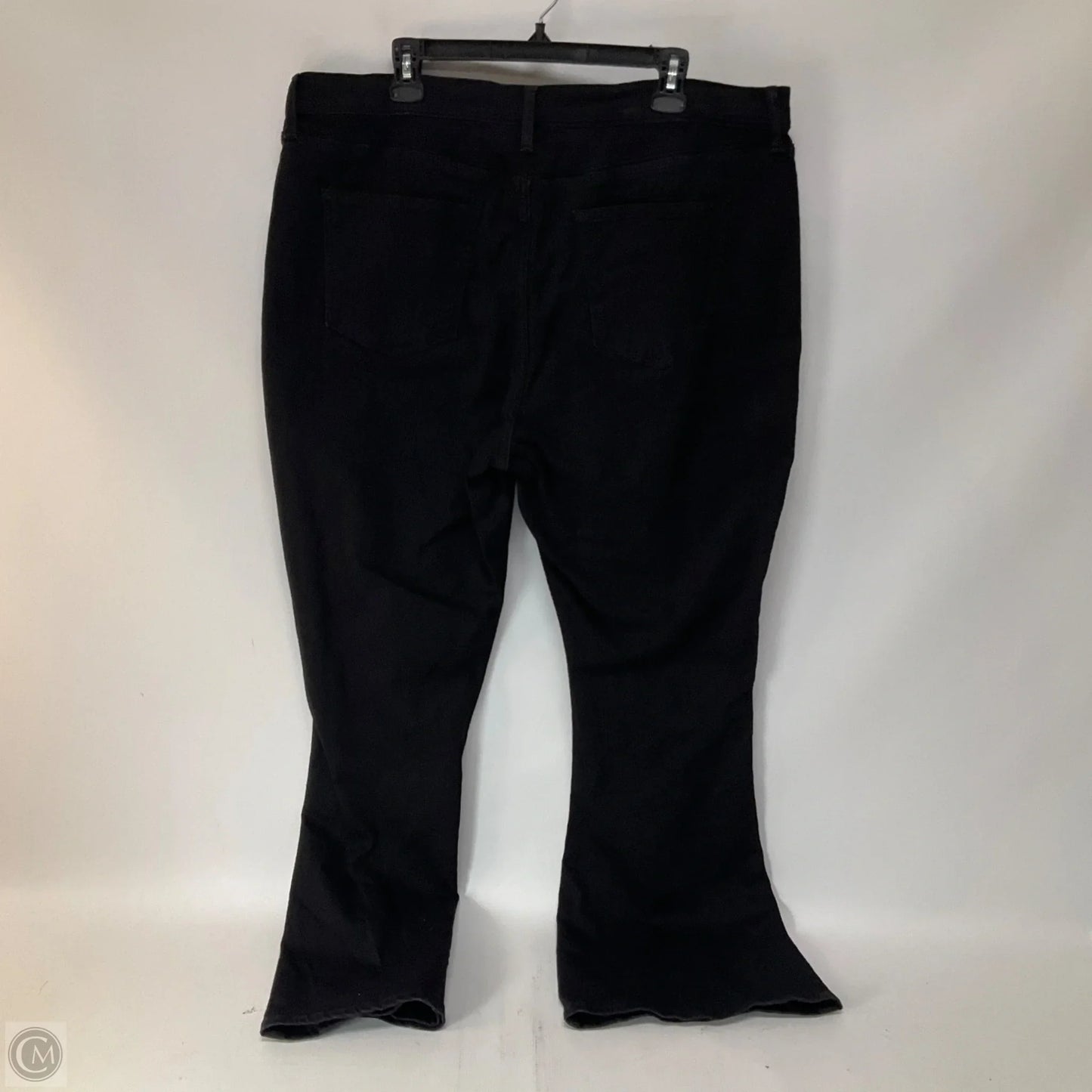 Jeans Flared By Ana In Black Denim, Size: 18