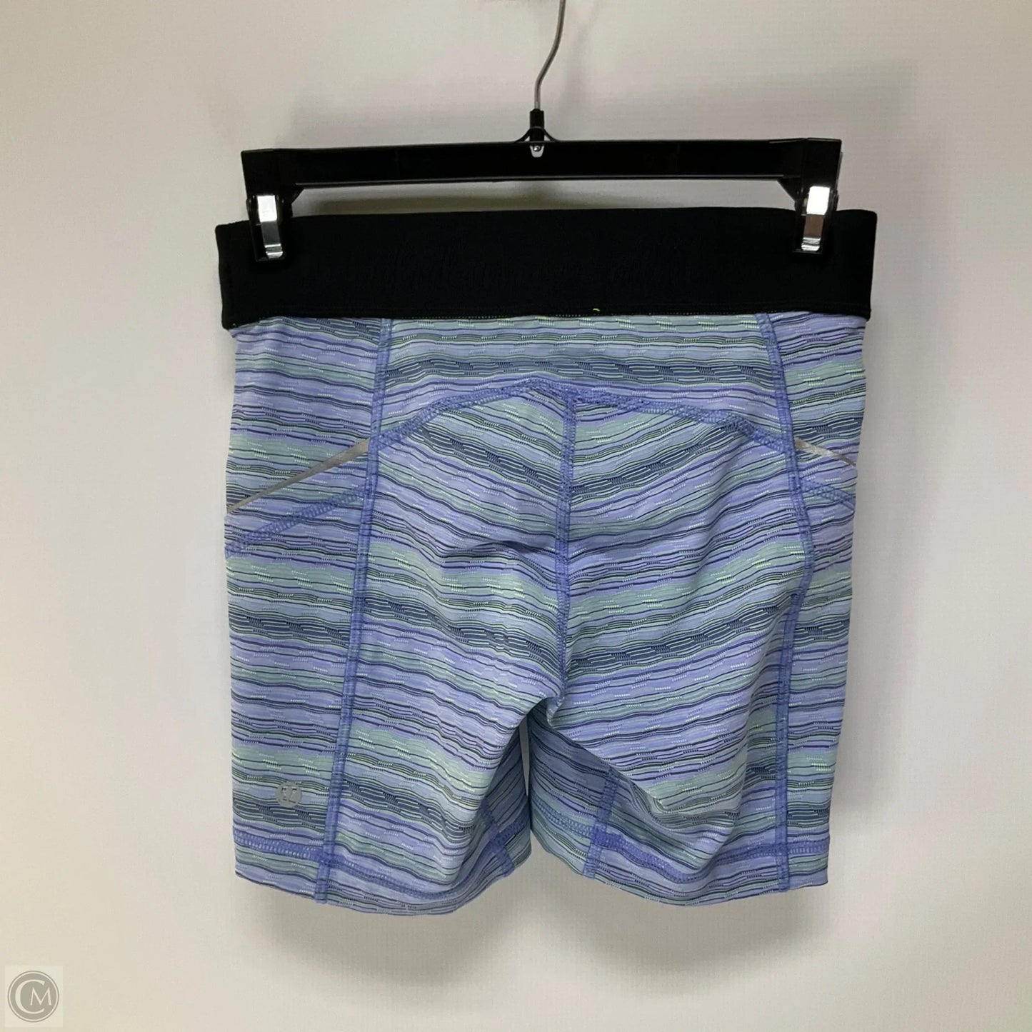Athletic Shorts By Lululemon In Blue, Size: 4
