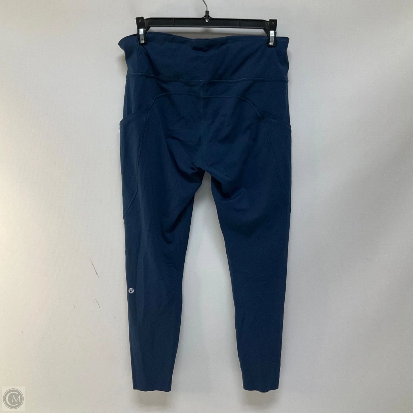 Athletic Leggings Capris By Lululemon In Blue, Size: 10