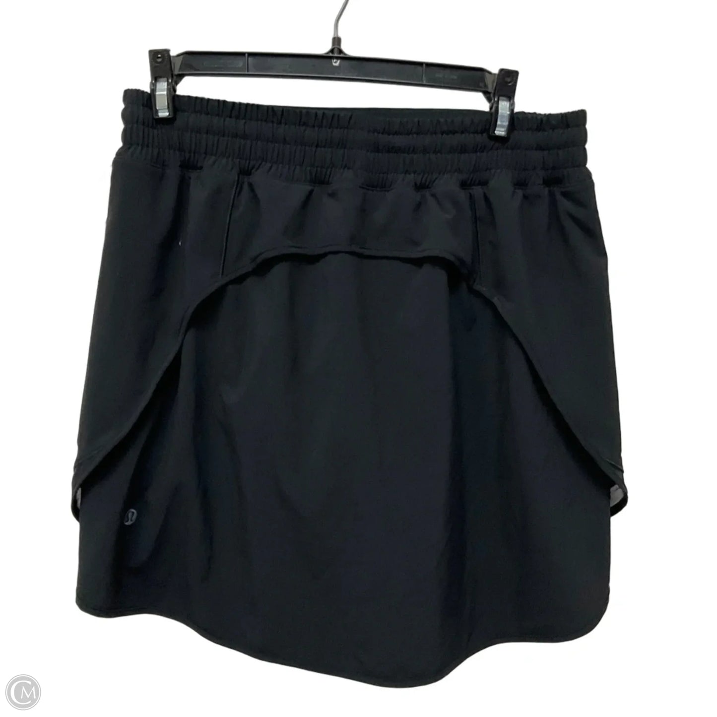 Athletic Skort By Lululemon In Black, Size: 8