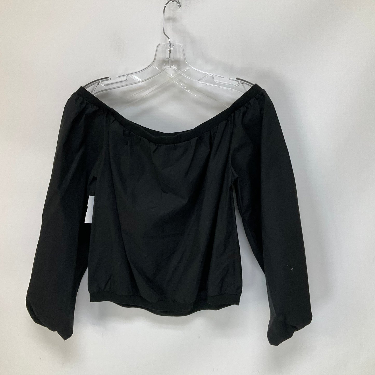 Black Top Long Sleeve 7 For All Mankind, Size Xs