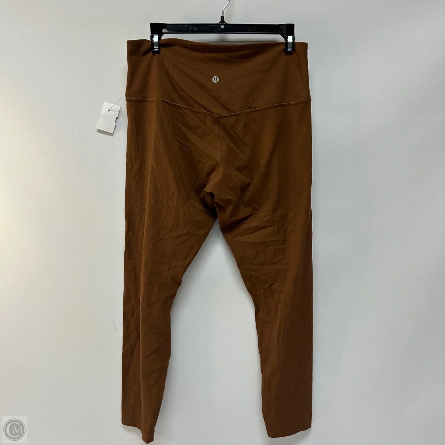 Athletic Leggings By Lululemon In Brown, Size: 12