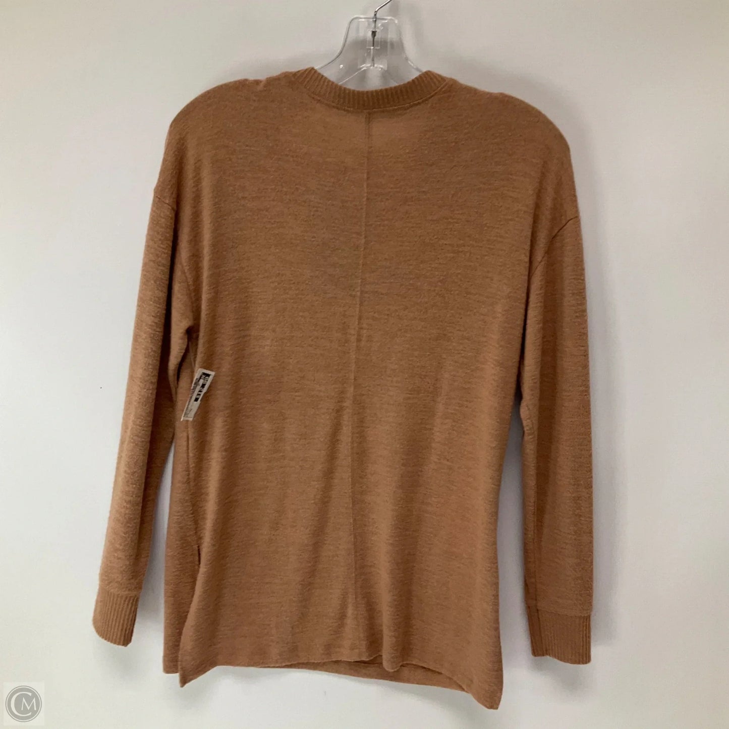 Top Long Sleeve By Abercrombie And Fitch In Brown, Size: Xs