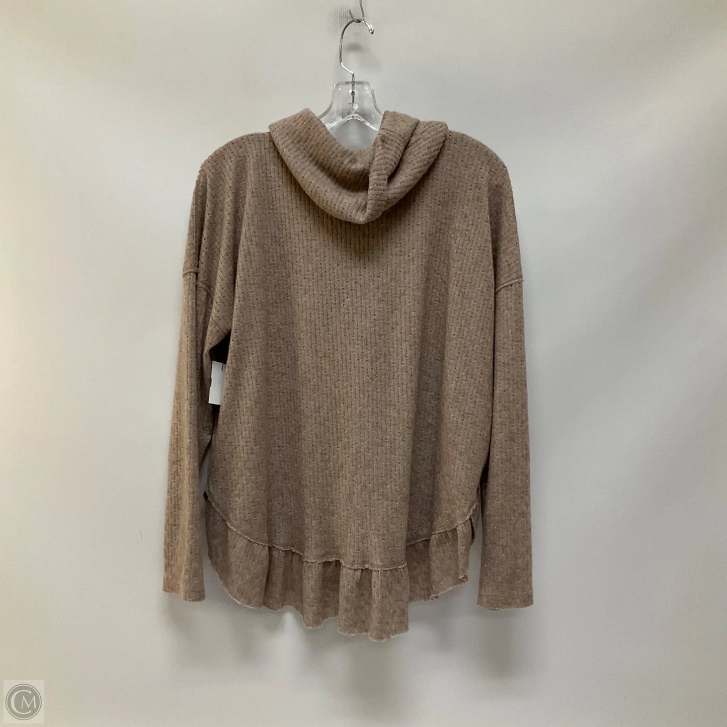 Top Long Sleeve By Maeve In Brown, Size: M