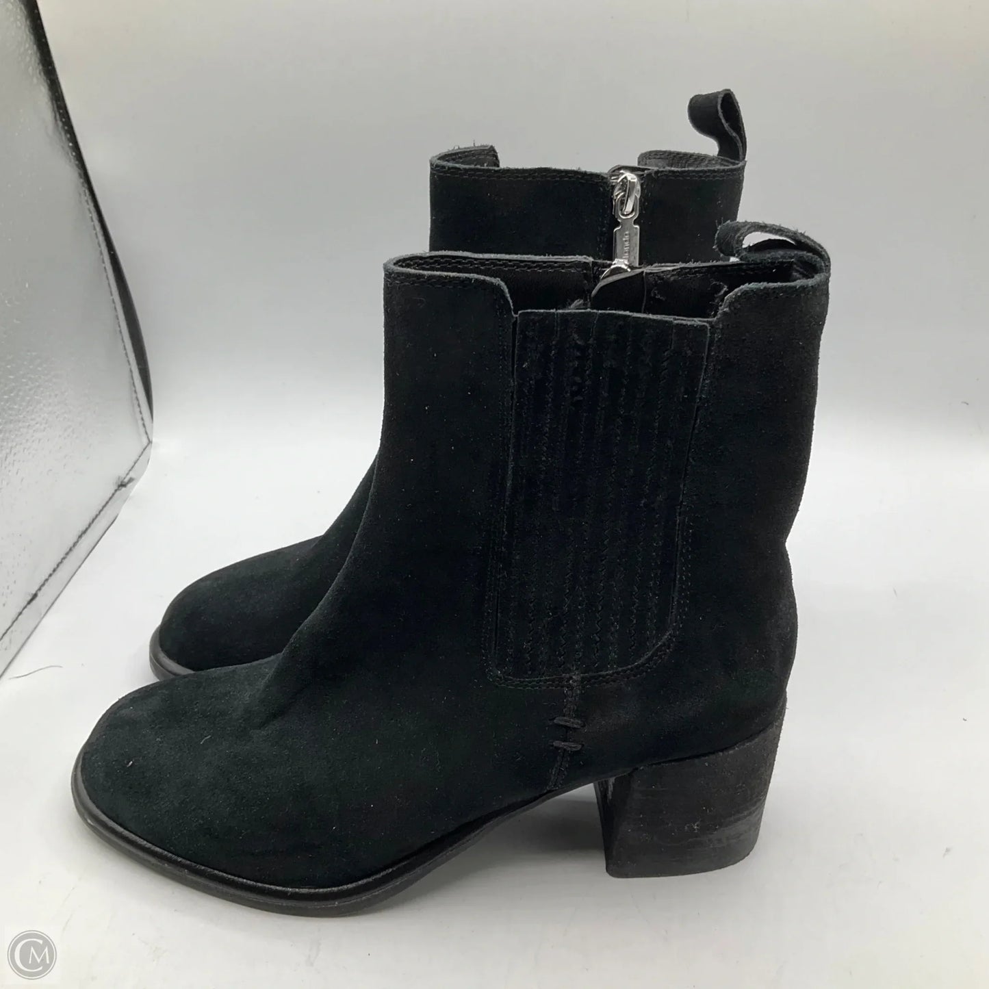 Boots Ankle Heels By Blondo In Black, Size: 6