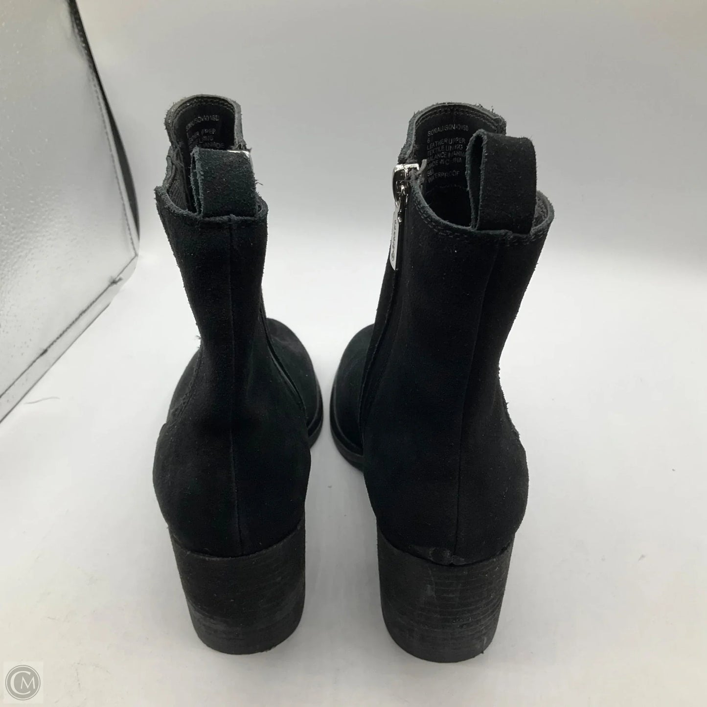 Boots Ankle Heels By Blondo In Black, Size: 6