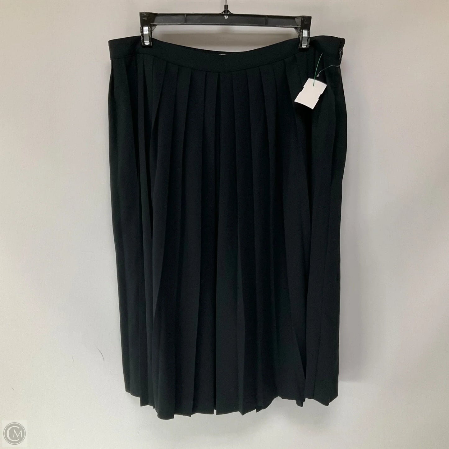 Skirt Midi By Anthropologie In Black, Size: 10