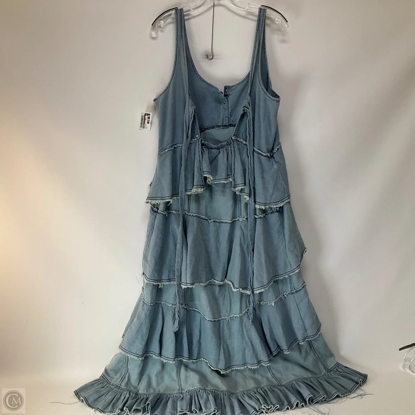 Dress Casual Maxi By Pilcro In Blue Denim, Size: S