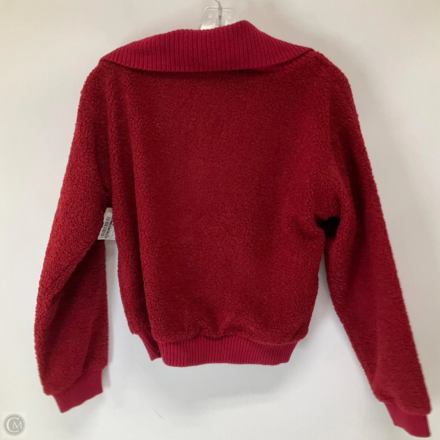 Sweatshirt Collar By Dolan Left Coast In Red, Size: S