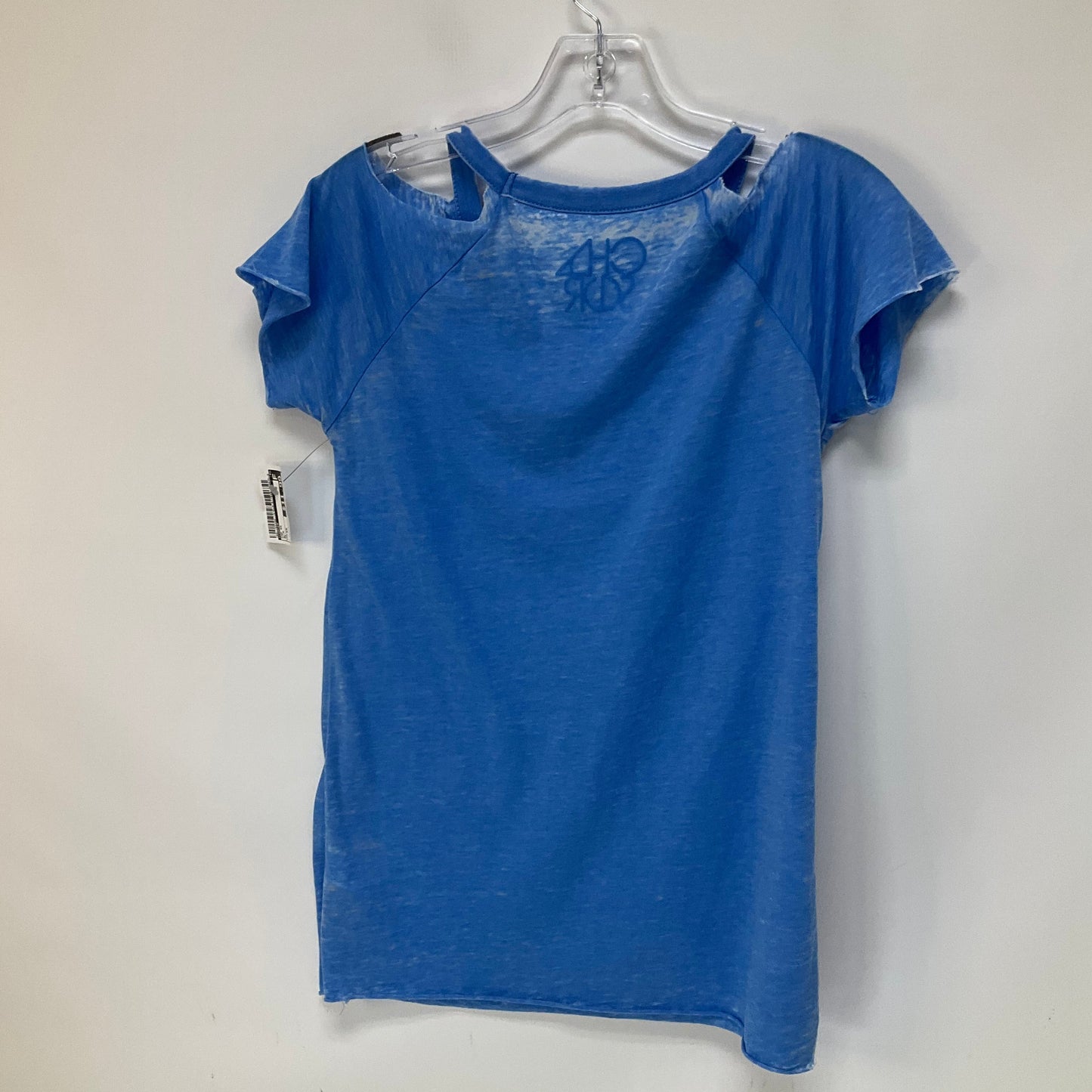 Blue Top Short Sleeve Chaser, Size Xs